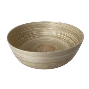 Customized Service Eco-friendly Bamboo Craft Organic spun bamboo bowls safe for health Homeware Crafts Made In Vietnam 1