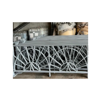 Iron Crafts Balustrade Accessories Fence Panels Parts Forged Metal Railing New Custom Wrought Iron Fence Panels  3