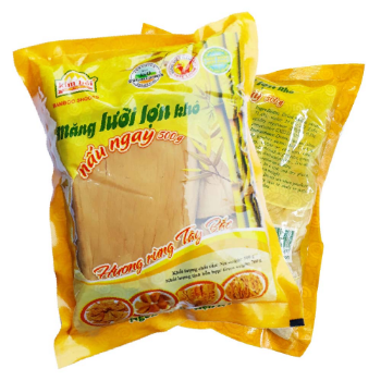 Vietnamese Dried Pig tongue Bamboo shoots 500g 3
