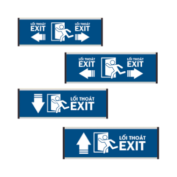 Fast Delivery Single Side Exit Sign Light Aluminum Plastics Led Exit Sign Vietnam Manufacturer 3