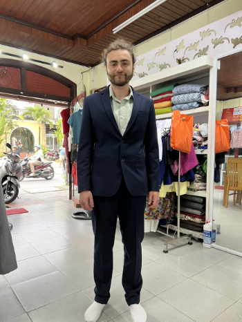  Factory Price Tropical Suit Nice Design Cashmere Fabric OEM ODM Vest Suit for Men and Women made in Vietnam 9