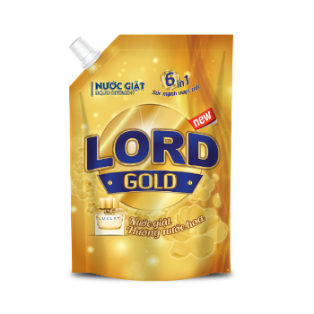 Laundry Detergent Lord Gold Detergent Liquid Bag 2.1kgx6 Vilaco Brand For Household High Quality Made In Vietnam Manufacturer 1