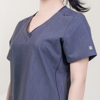 Hospital Uniforms Medical Scrubs Good Quality Shirt Laboratory uniform WRAP Stored in Carton Box Made in Vietnam Manufacturer 7