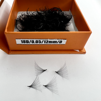 18D Promade 500 Fans eyelashes Cheap price Beautiful color using for beauty pack in tray or box Vietnam Manufacturer 4