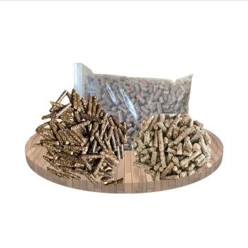 Sawdust Pellets Type 3 (Ash Level 2 - 3%) Hardwood Sawdust Pellet Cooking Fuel High Quality Wide Application Indoor Bulk Stock 1