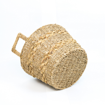 Storage Baskets High Quality Seagrass Material Hotel Decoration Modern Customized Packaging Made In Vietnam Manufacturer 4