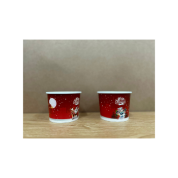 Bowl Paper With Printed Patterns Good Choice  Recyclable Take Away  Customized Packing Size & Logo Carton Box Manufacturer 2