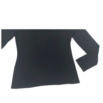 KNIT TOP Design for lady BLACK Color Custom OEM Spandex Material From Viet Nam 7