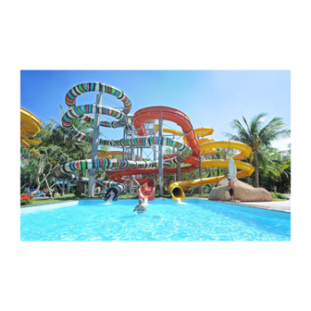 Pool Water Slide Good Price Eco-Friendly Materials Using For Water Park ISO Packing In Carton Made in Asian Manufacturer 8