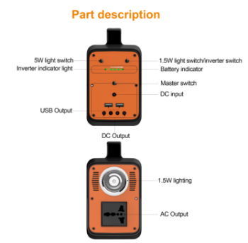 Wholesale Fast Charging Golden Supplier Battery Power Station Portable 100W Energy Storage Power Supply Used For Outdoor TravelFor Outdoor Camping 8