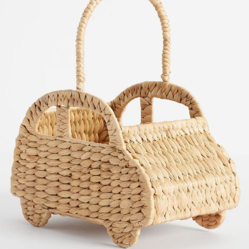 Car Shaped Gift Basket, Home accessories Natural materials that are safe for health and aesthetically pleasing, wholesale.