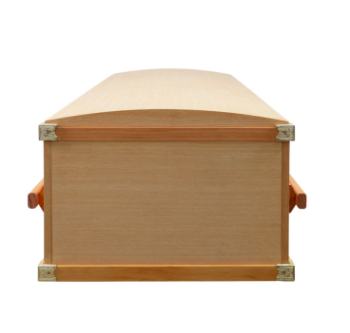 Caskets And Coffins Natural Wood Modern OEM ODM Funeral Equipment Wooden American Style Casket Biodegradable Vietnam Factory 6