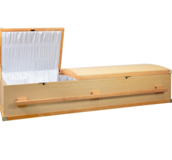 Caskets And Coffins Natural Wood Modern OEM ODM Funeral Equipment Wooden American Style Casket Biodegradable Vietnam Factory 4