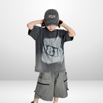 Washable 2024 Trend Tshirt Kids Boy Manufacturer Aestheticism Plus Size Breathable Each One In Poly Bag From Vietnam
