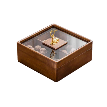 Decorative wooden box, tea box, high-class wine box 100% natural wood made to order 8