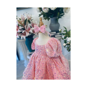 High Quality & Best Choice Product Mixed Luxury Girls Party Dresses Princess Children Reasonable Price Fashionable Using For Baby Girl Pack In Plastic Bag