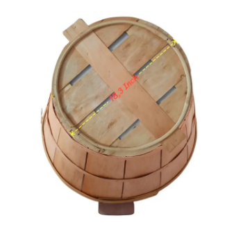 Top Product Wooden Fruit Basket Basket Storage Box For Storage Basket With Handles Hand-Made Products Eco-Friendly Material