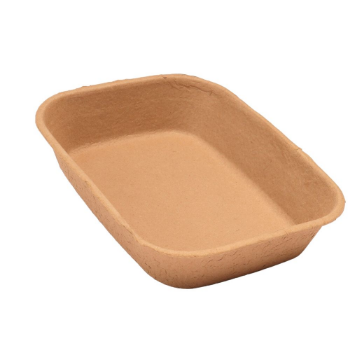 ECO-friendly pulp holder tray fruit packing biodegradable New Design Vietnam paper foot tray Made In Vietnam 4