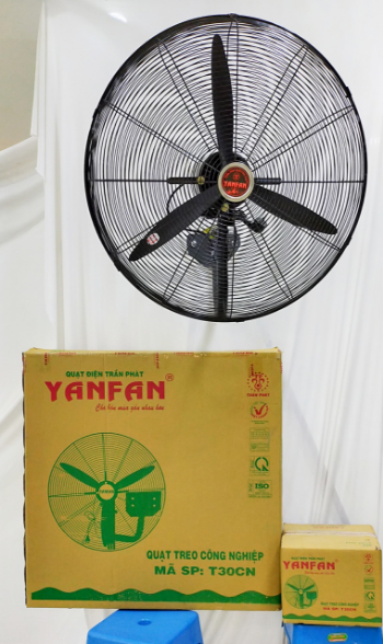 Yanfan Industrial Fan T30CN Heavy Duty Metal Wall Mount Fan for industrial air conditioning appliances Pro Series High Velocity  4