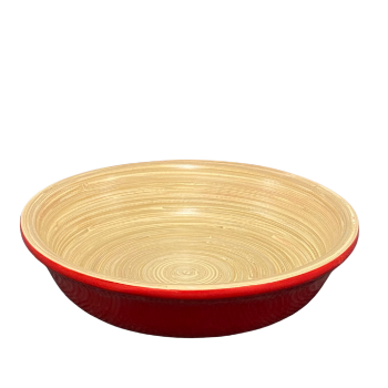 Organic spun bamboo bowls Eco-friendly Bamboo Craft Customized Kitchenware safe for health Homeware Crafts Made In Vietnam 1