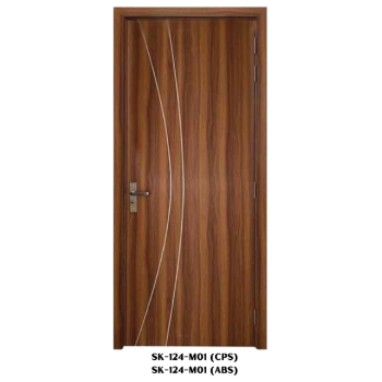 Competitive Price Composite Wooden Door Customization Professional Thermal Insulation Packed In Carton Box Vietnam Manufacturer 2