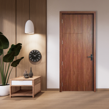 Composite Wooden Door Wholesale From Vietnam Manufacturer High Quality Modern Design Sound Insulation Packed In Carton Box 3