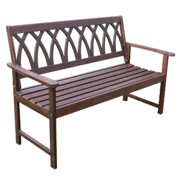 Cris Cross Backrest Garden Bench Wooden Patio Outdoor Wholesale Outdoor Luxury Furniture Garden Bench Wood Made In Vietnam 7