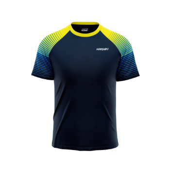 Custom Logo Men's Sportswear High Quality Quick Dry Running Tee Badminton Soft Sublimation T Shirts From Vietnam Factory