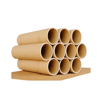 Custom Size Brown Kraft Paper Tube Empty Roll Core Cardboard Paper Core for Toilet Paper Tape Cloth Roll OEM ODM Service 2