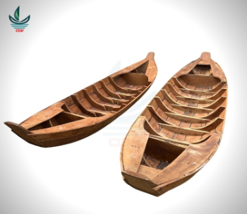 Customizable Vietnamese Handmade Wooden Rowing Boat with Fast Delivery Competitive Price 6