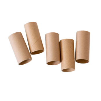 Customized Printing Services UV Coating Paper Tube Recyclable Eco-friendly Brown Kraft Paper Core Made in Vietnam 1