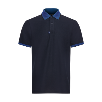 Clothes For Men Cotton Spandex Regular-Fit Polo Shirt with Contrast Collar & The Cuff Men Polo Shirts Shirts For Men 1