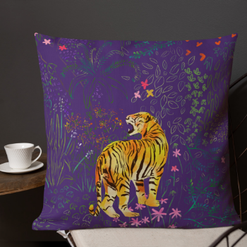 Cushion Cover Pillow High Glossy Halinhthu Casa Custom Design And Size 100% Polyester Square Vietnam Manufacturer 1