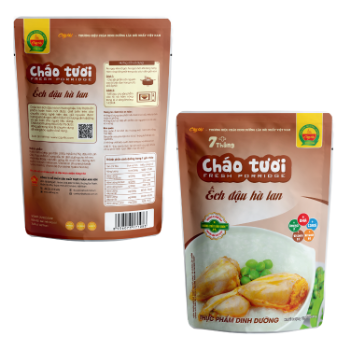 Frog & Pea Fresh Porridge ready to eat porridge Cheap price No preservatives convenient packing in bag Vietnam Manufacturer 6