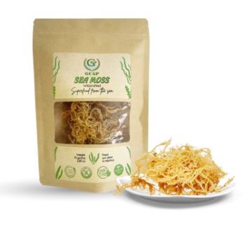 Dried Sea Moss Dried Wildcrafted Raw Superfood Irish Moss Natural seaweed GCAP VN Manufacturer 2