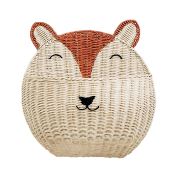 Cat Face Wall Hanging Basket Handmade Hand Woven Decor OEM ODM Service Wholesaler Price Decoration Garden Wall 3