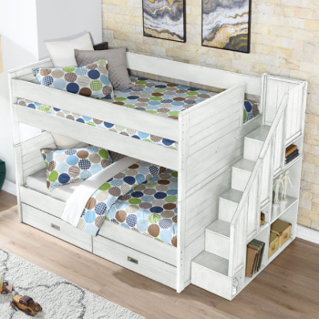 For Kids Twin Bunk Bed Adult Over Full Bed Wooden Hardwood Full Size Bed Hot Modern Bedroom Sets From Vietnam Manufacturer 2