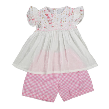 Good Price Best Choice High Quality Made To Order Clothing ODM And OEM For Baby Girl Short Sleeve Vietnam Manufacturer 7