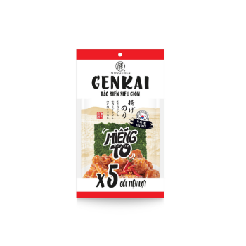 Roasted Seaweed Snack Korean Spicy Chicken Spicy Seaweed Snack 17.5G Good Price Crunchy Eat Directly Dried Packed In Bag 1