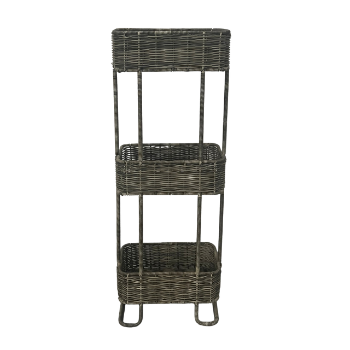 Household Items Trays And Racks 2 Tier Shelf With Wheels Home Storage & Organization Handicraft OEM ODM Service Made In Vietnam 5