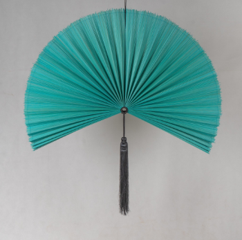 Wall Decor Bamboo Fan OEM Service Eco-Friendly Item Home Restaurant Decor Custom Packing Asia Manufacturer 4