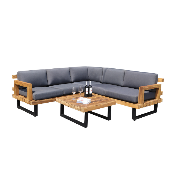 Garden Sofa Set High Quality Outdoor Sofa Set Garden Furniture Modern Style Factory Price Vietnam Manufacturer 1