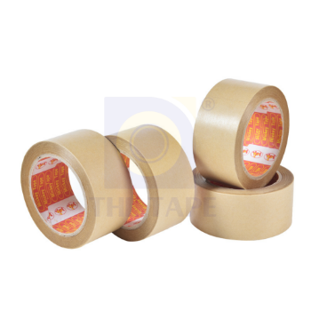 Eco-friendly Gummed Packaging water activated Kraft Paper Tape Adhesive Tape Use for Packing Cartons Made In Vietnam 2