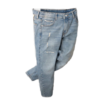 Jeans For Men High Quality Breathable Oem Service 2% Spandex + 98% Cotton Zipper Fly Made In Vietnam Manufacturer