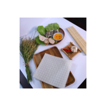 Wet Rice Paper Rolling Sheet Delicious  Use Directly Use Directly To Eat With Food Oem/Odm Carton Made In Vietnam Oem Wholes 5