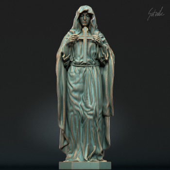 High Quality Virgin Mary Statues For Wholesale Statue Stone Decoration OEM ODM Packed In Wooden Case From Vietnam Factory 6