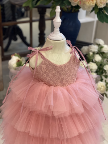 9 - Layer Luxury Princess Dresses Variety Beautiful Color High Quality using for Baby Girl Pack In Plastic Bag Made in Vietnam Manufacturer 8