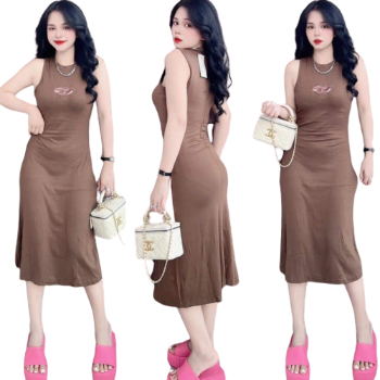 Muslim Dress For Women Casual Comfortable Natural Casual Washable Customized Packaging Vietnam Manufacturer