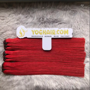 Human Remy Weft Hair Hot Sale 100% Human Vietnamese Hair Virgin Raw Machine Double Hair 5