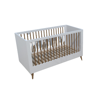 Crib For Baby Wholesale Multi-functional Movable Convertible Newborn Kids' Baby Cot Wooden Luxury Bed Ready From Vietnam Manufacturer 6